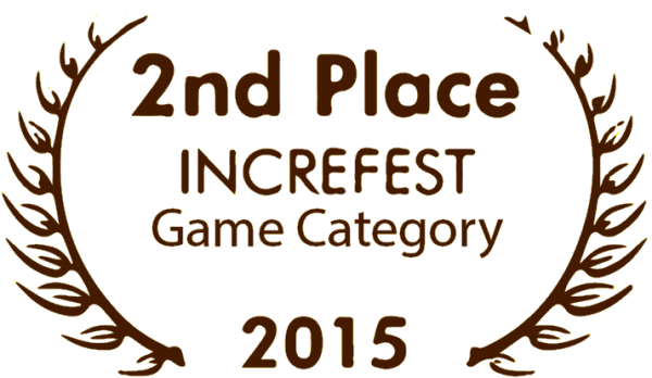 Laurel Wreath 2nd Place INCREFEST Game Category